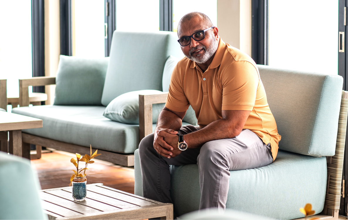 Portrait of Ahmed Zahir